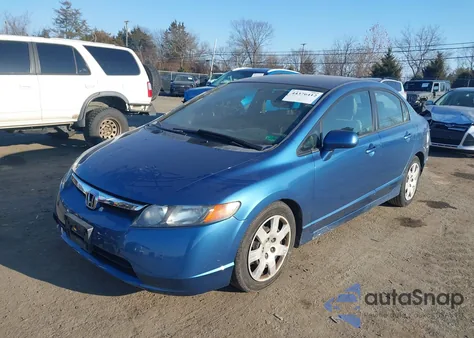 2007 Honda Civic Lx from USA, damaged, VIN 1HGFA16527L125026